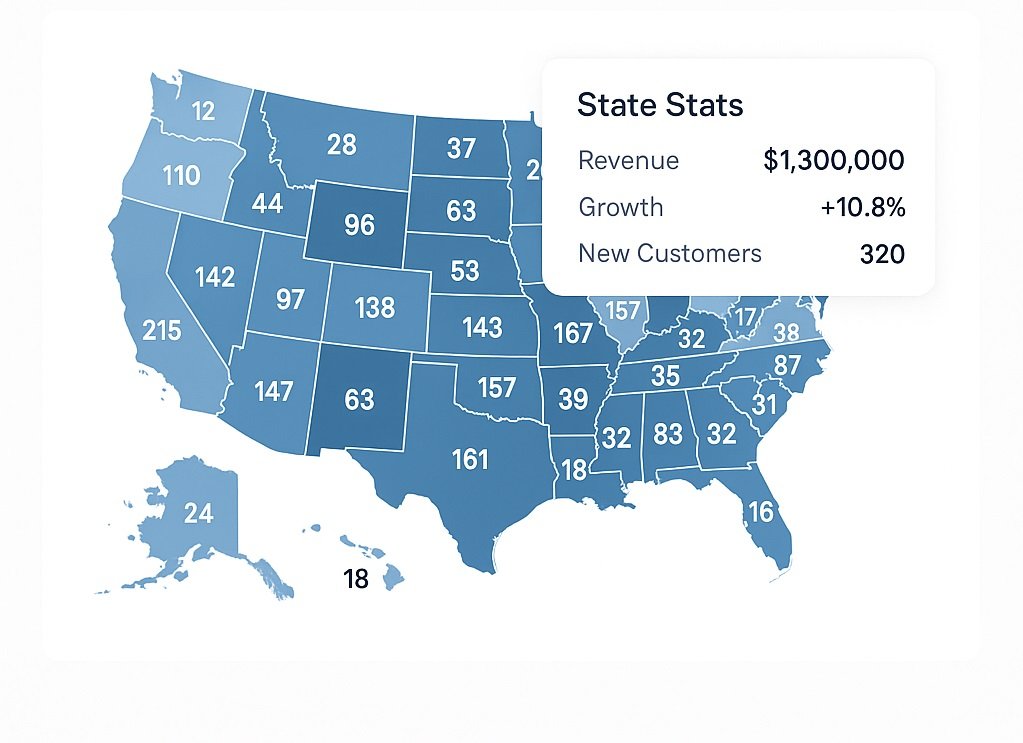 Screenshot of the Executive Summary dashboard.